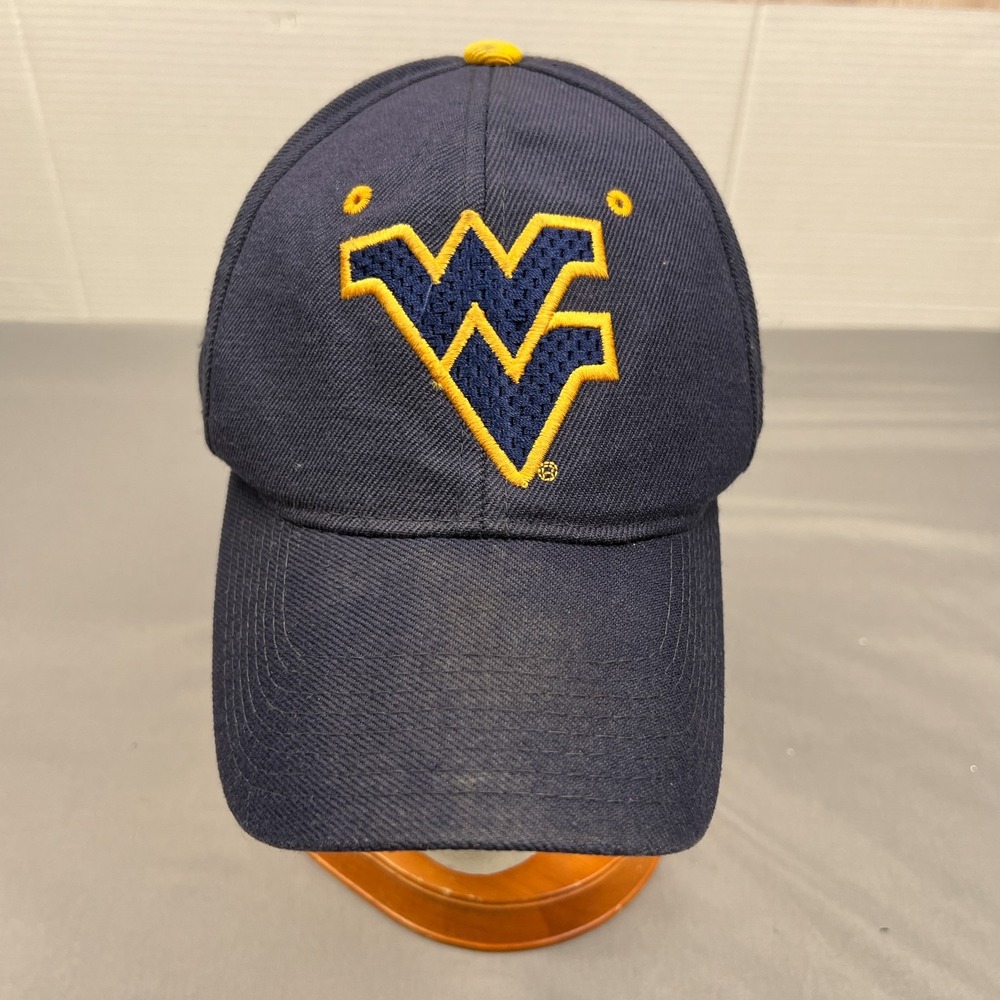 Zephr West Virginia University WV Logo Cap Adult Fitted 7 3/8 Blue Hat
